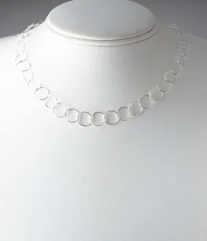 20" Fine Circles (sterling silver)