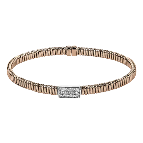 Bangle in 18K Gold with Diamonds