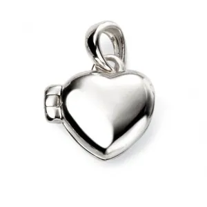 Beginnings Sterling Silver Children's Heart Locket Pendant P4580