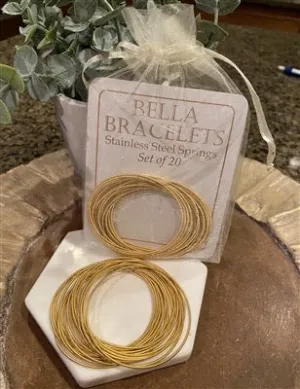 Bella Bracelets in Gold