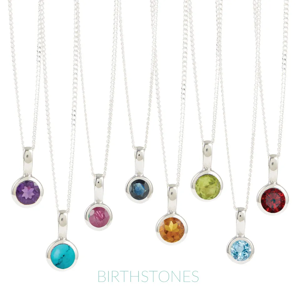 Birthstone Charm Pendants