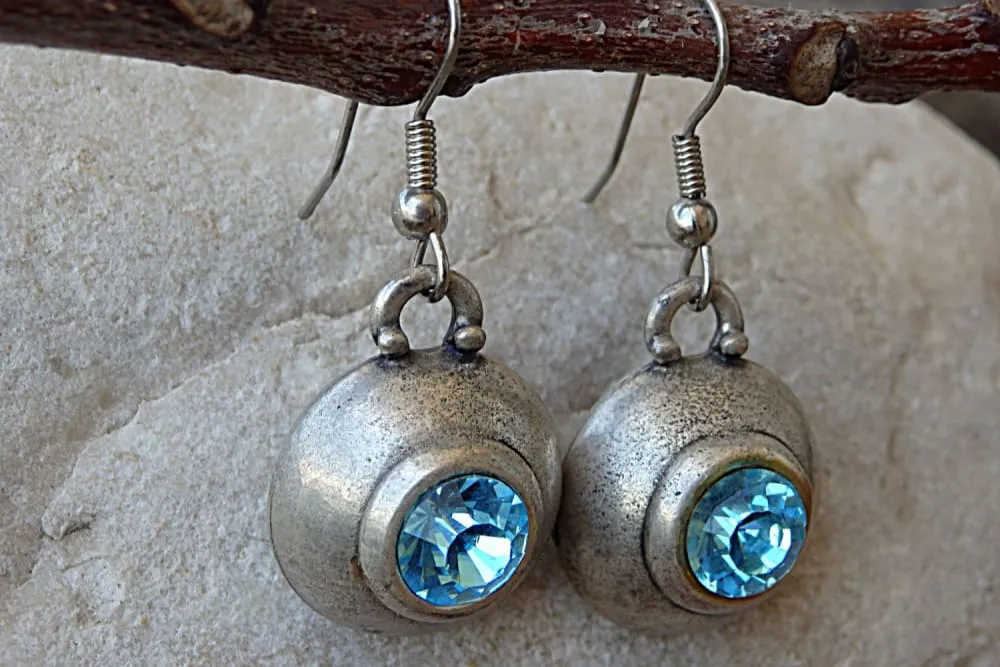 Blue Rebeka Earrings