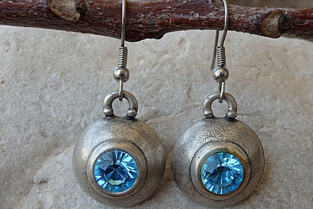 Blue Rebeka Earrings