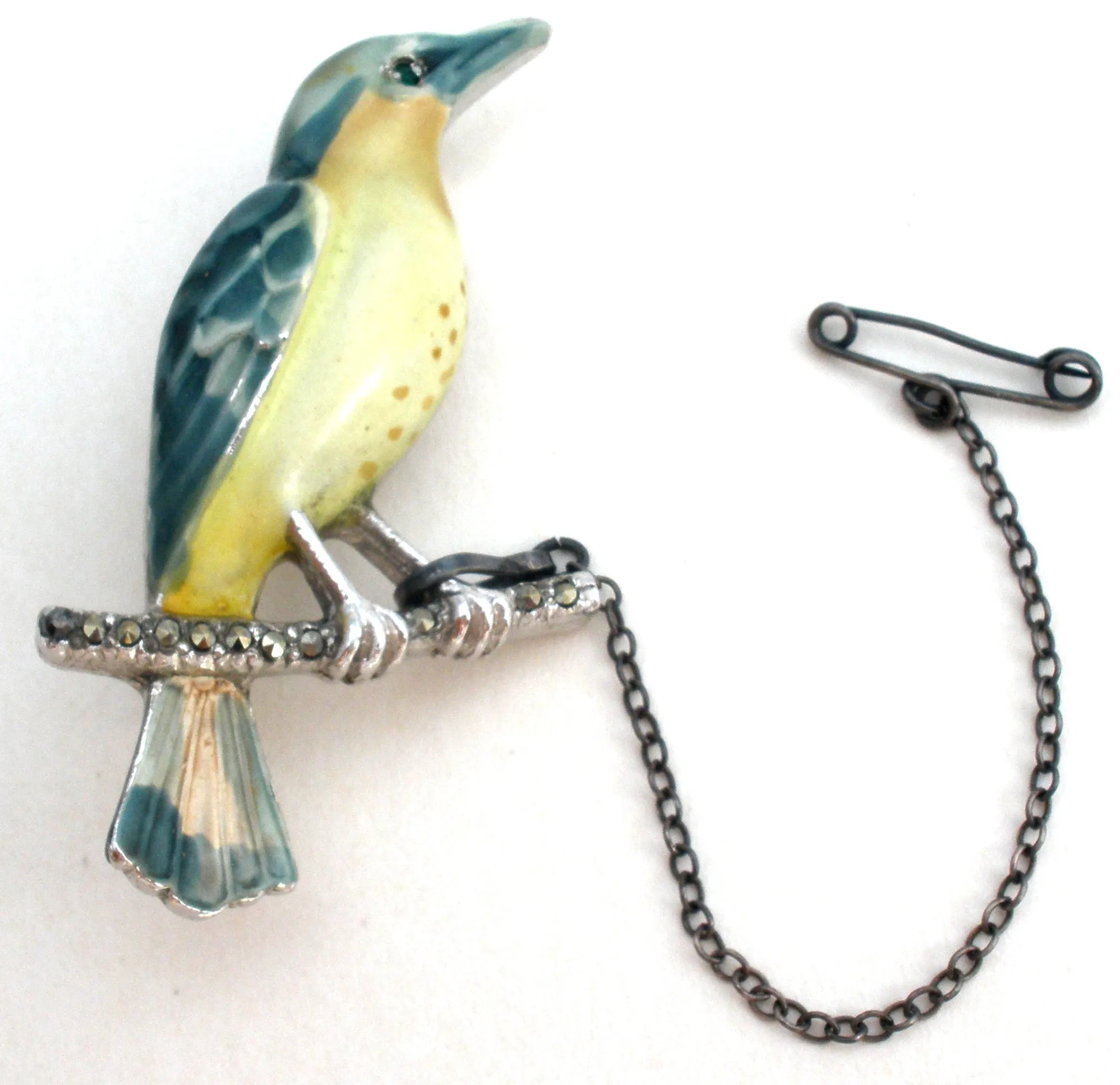 Bluebird Brooch Pin by Bohemian Jewellers Ltd