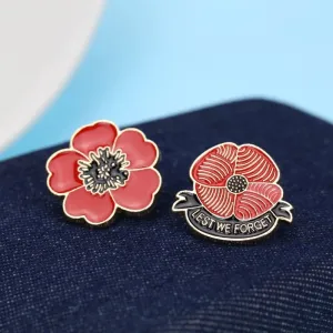 Cartoon Style Pin Flower Alloy Enamel Plating Unisex Brooches