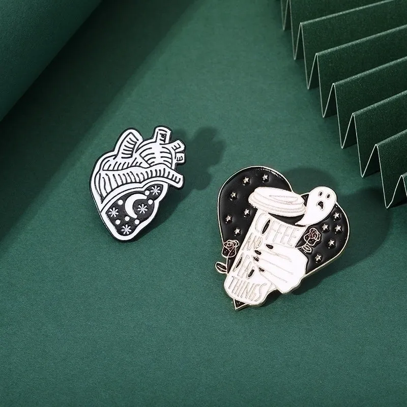 Cartoon Style Pin Panda Alloy Enamel Unisex Brooches