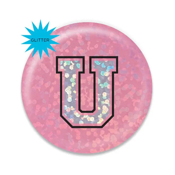 Chatty Snaps - Glitter Varsity Initials Collection