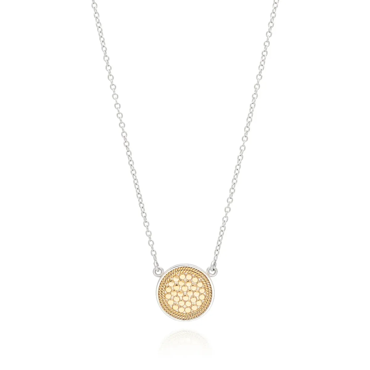 Classic Disc Necklace - Gold