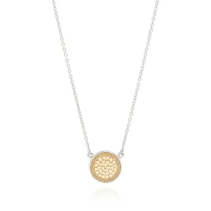 Classic Disc Necklace - Gold