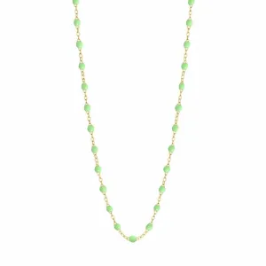 Classic GiGi Anis necklace, yellow gold, 16.5”