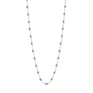 Classic GiGi Sky necklace, yellow gold, 16.5”