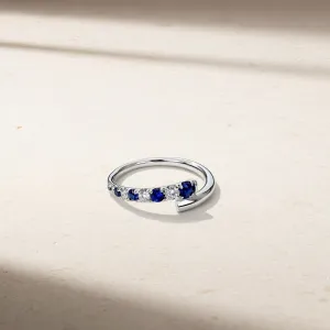 Coil Sapphire Ring