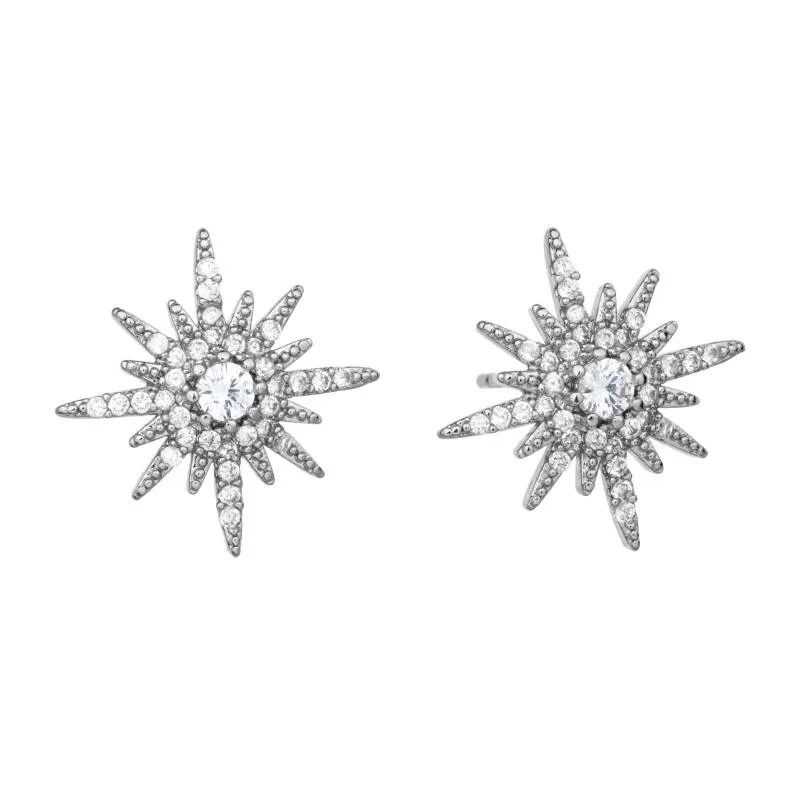 Crystal Starburst Earrings