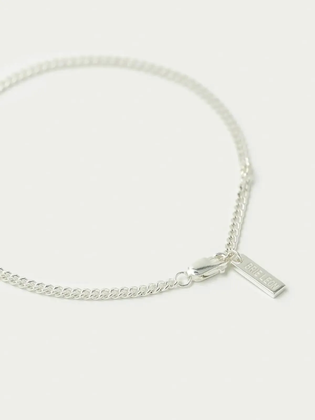 Curb Chain Bracelet - Silver