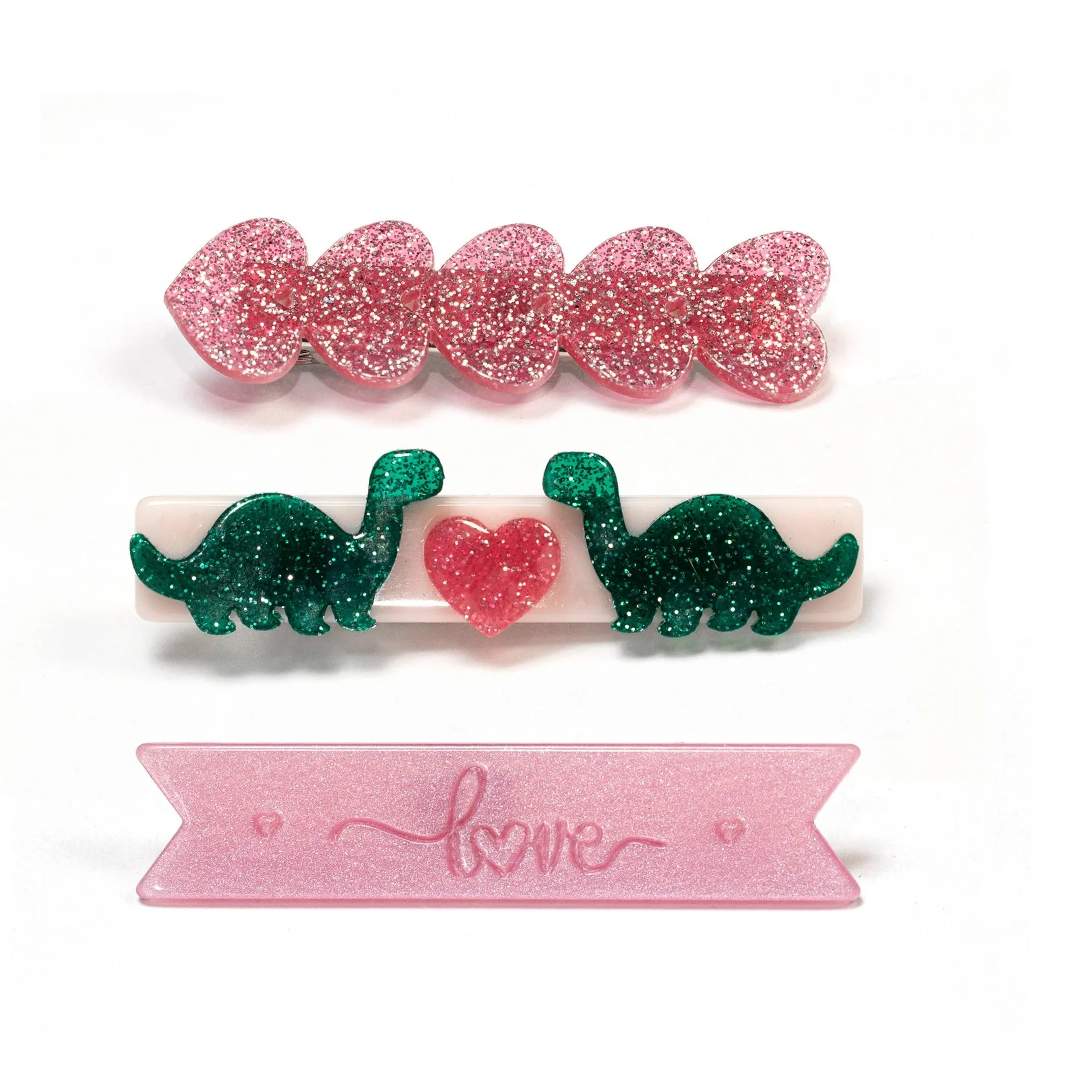 Dinosaur Love 3-Clip Set