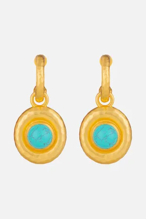 ELISA TURQUOISE EARRINGS MULTI