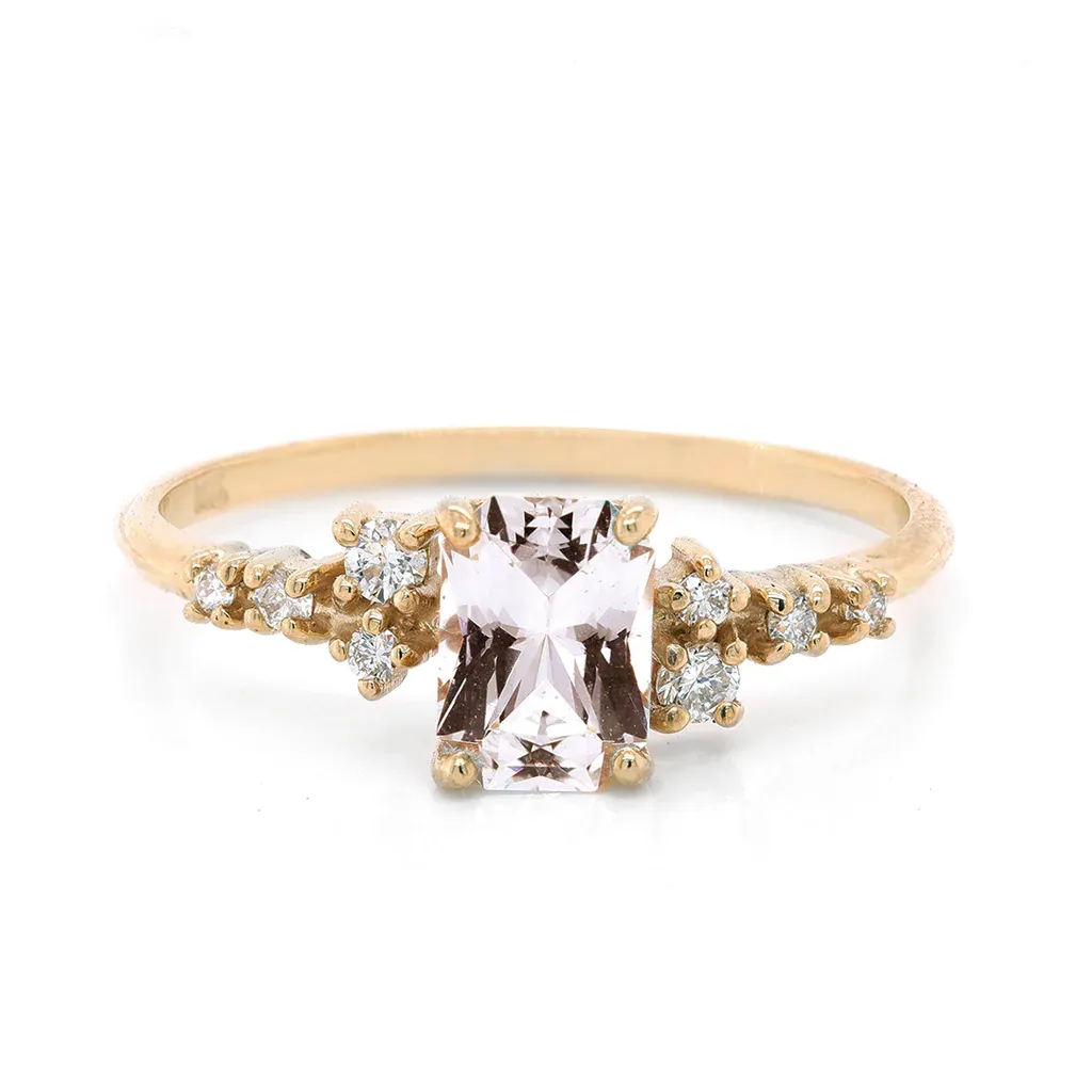 Elise II | morganite & diamonds