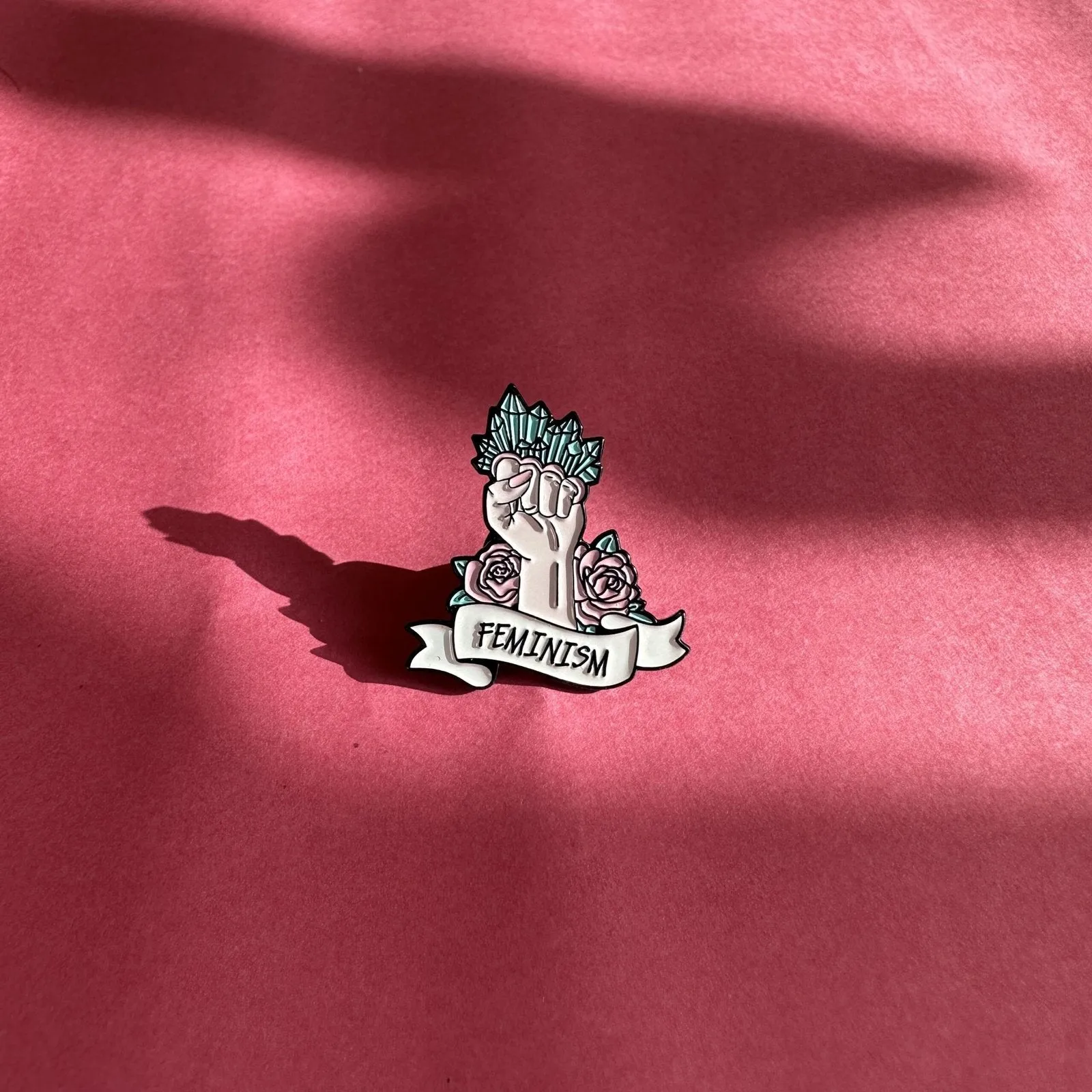 Feminism Brooch Enamel Pin