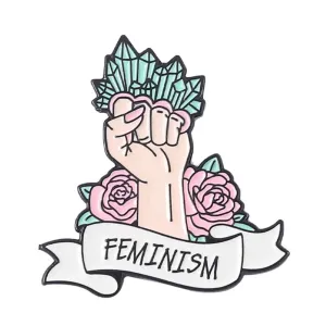 Feminism Brooch Enamel Pin