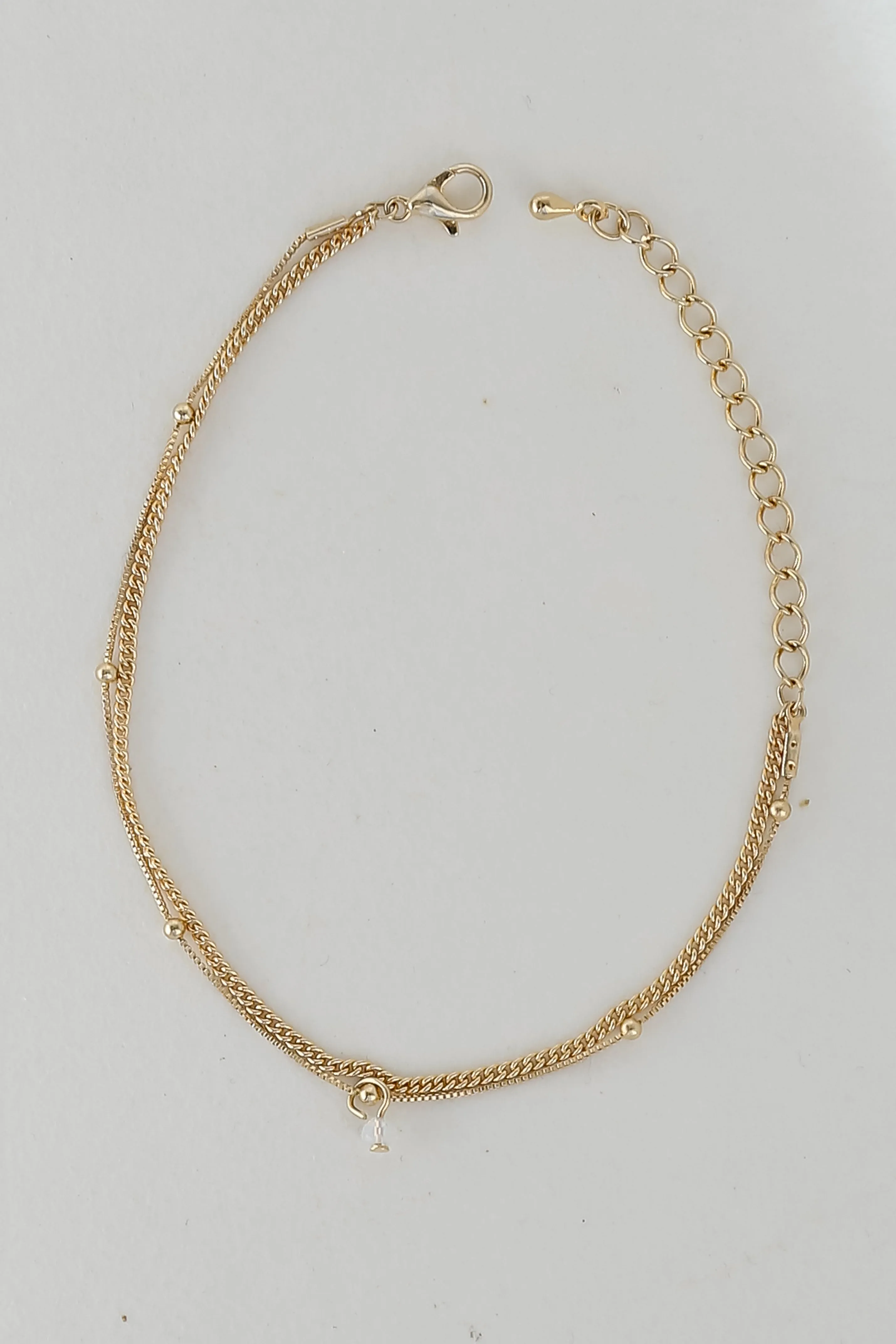 FINAL SALE - Eleanor Gold Layered Chain Bracelet