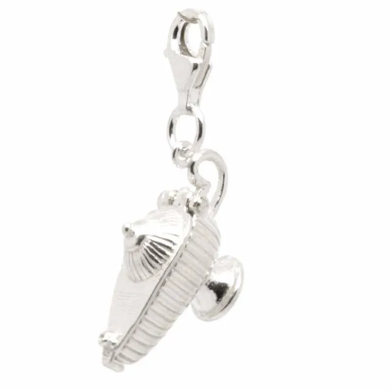 Gold Aladdin's Lamp Charm