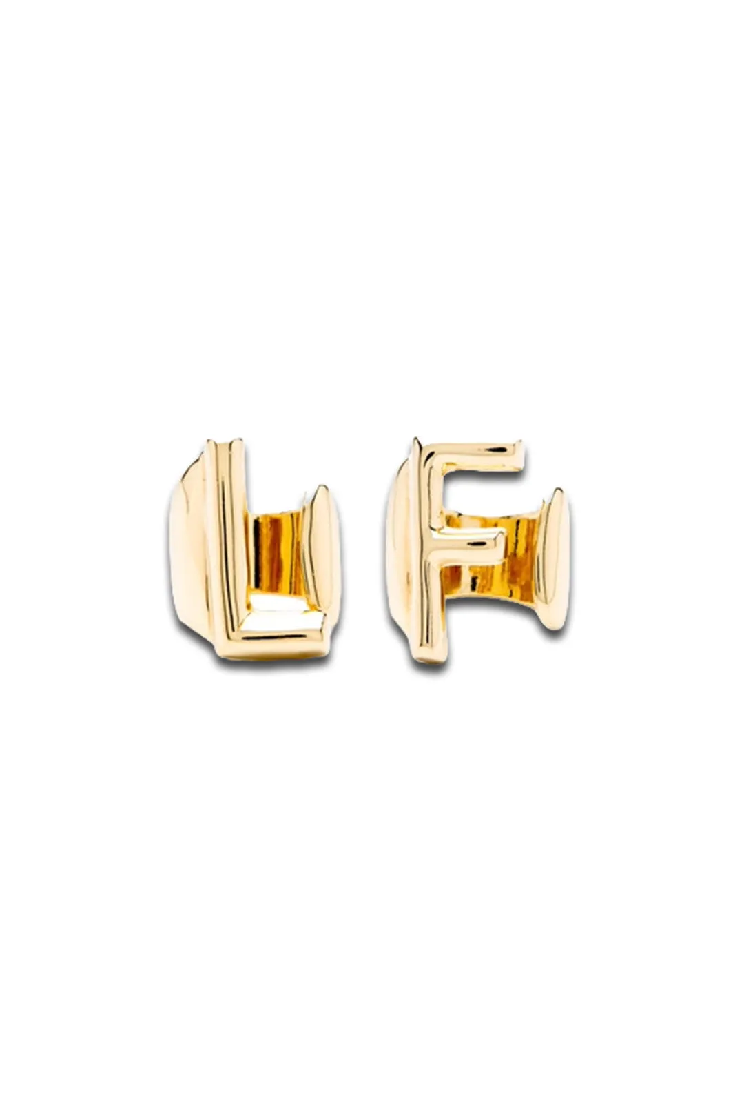 Gold Alphabet Letter Rings- LF