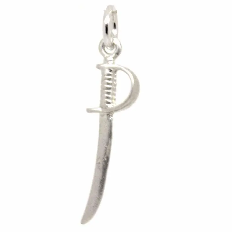 Gold Cutlass Sword Charm