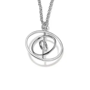 Gyroskop Necklace Pendant Silver