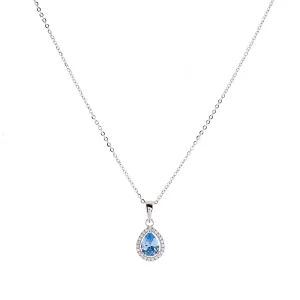 Harriet Blue Teardrop Pendant