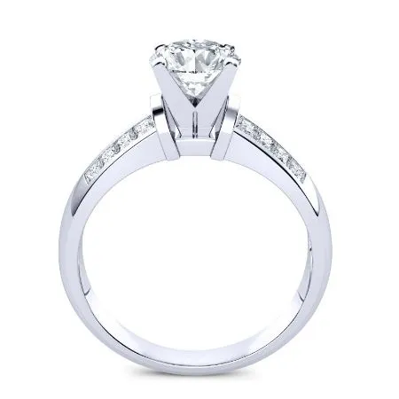 Heather - Round Lab Diamond Engagement Ring (IGI Certified)