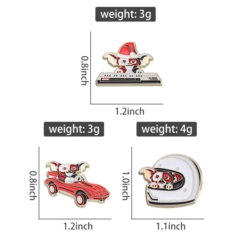 IG Style Cute Simple Style Pin Cartoon Character Zinc Alloy Enamel Unisex Brooches