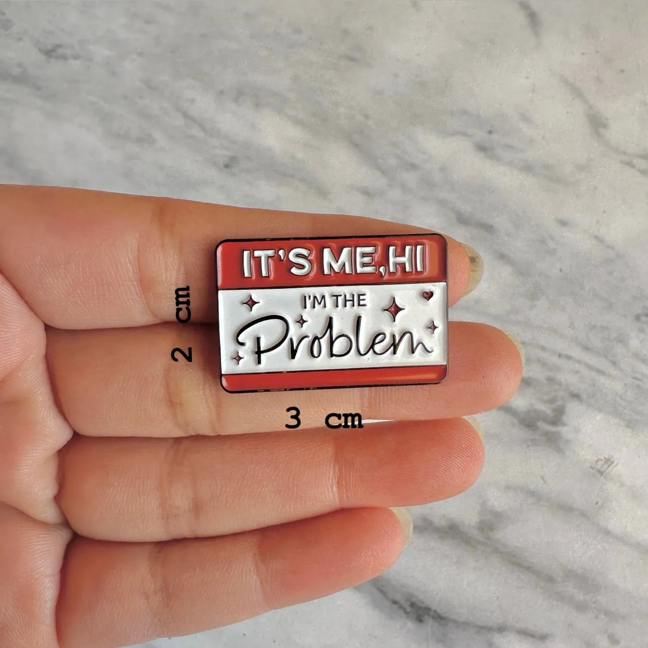 I’m The Problem Taylor Swift Brooch Enamel Pin