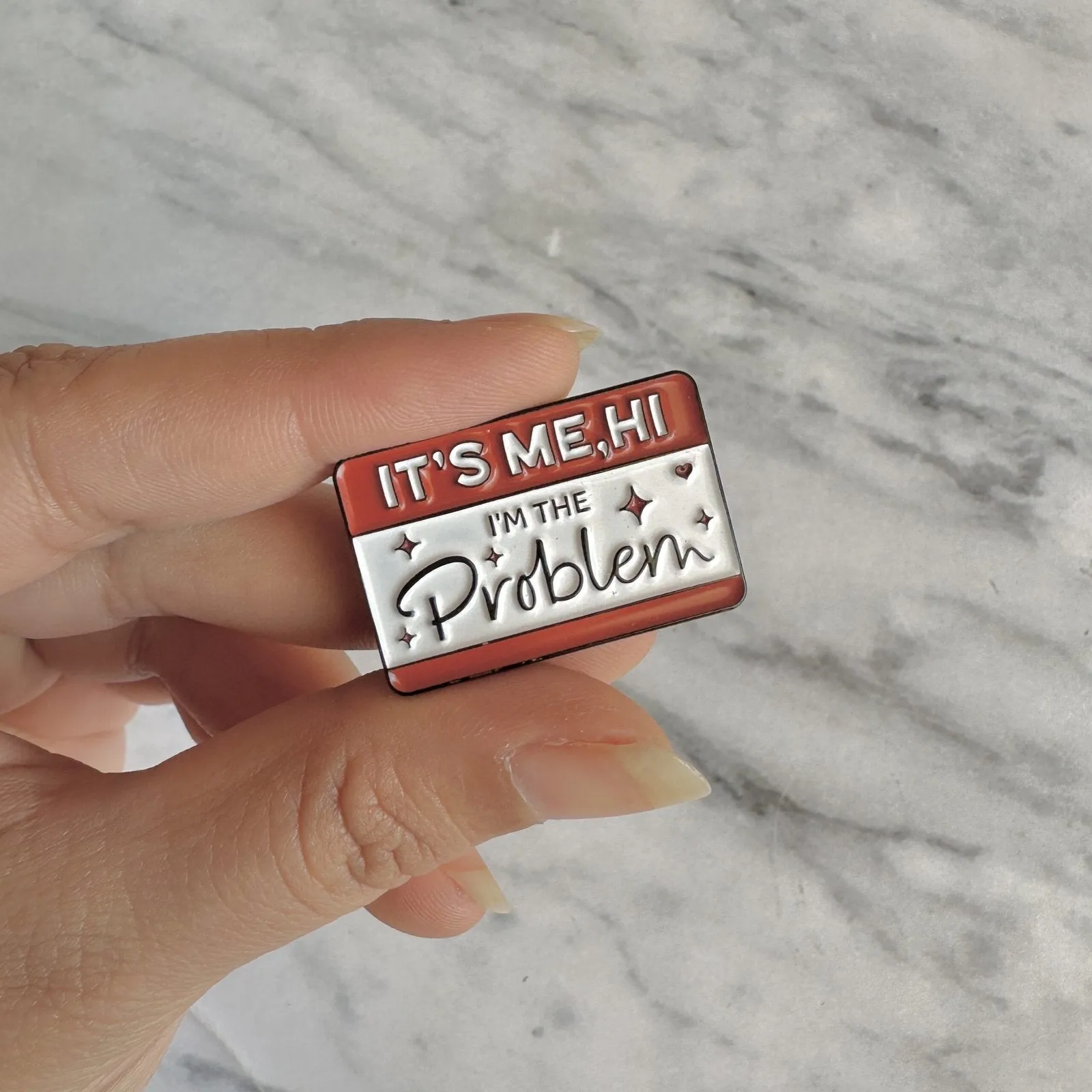 I’m The Problem Taylor Swift Brooch Enamel Pin