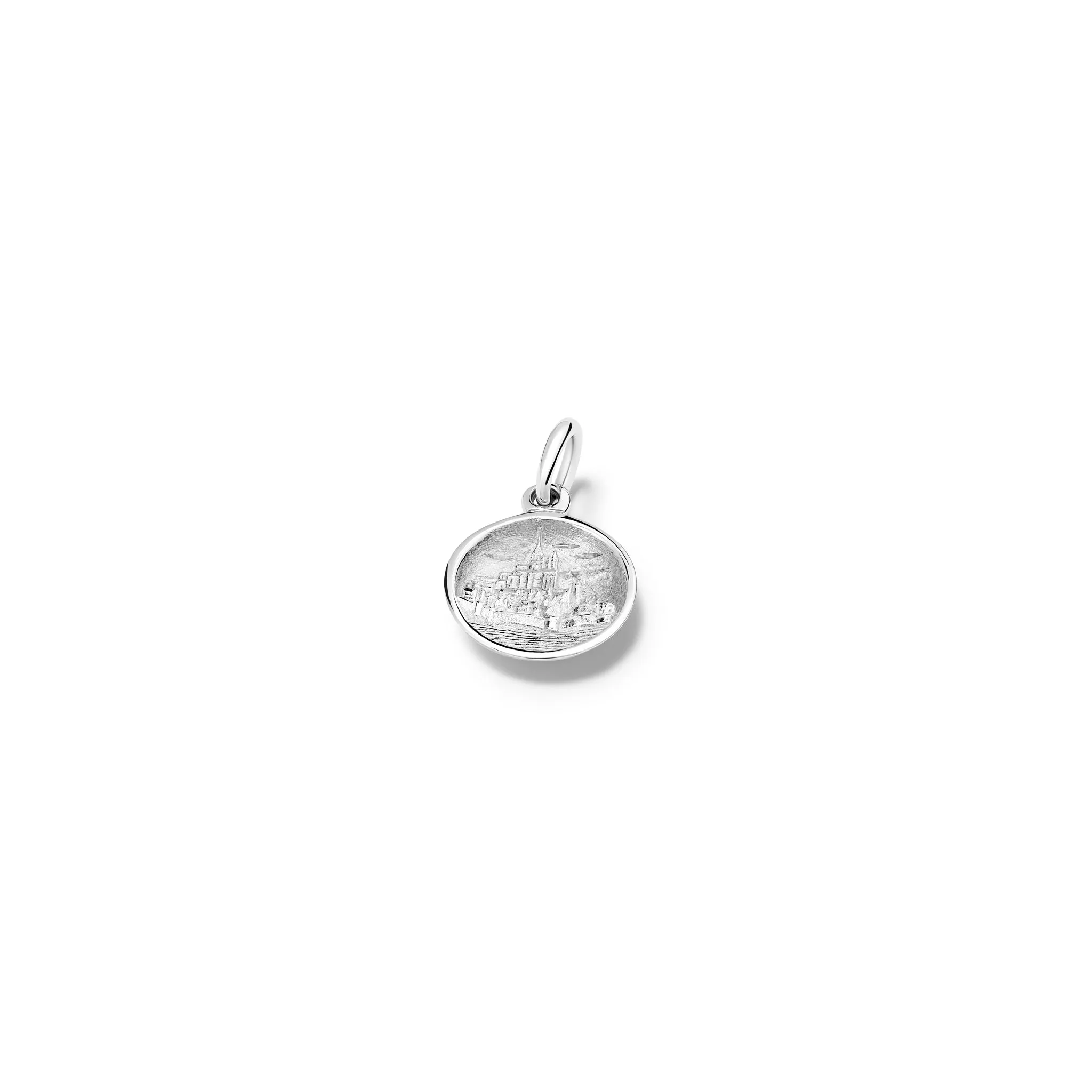 Le Mont St Michel Pendant Silver