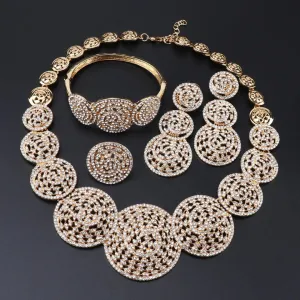 Luxury 4 pcs Jewelry set