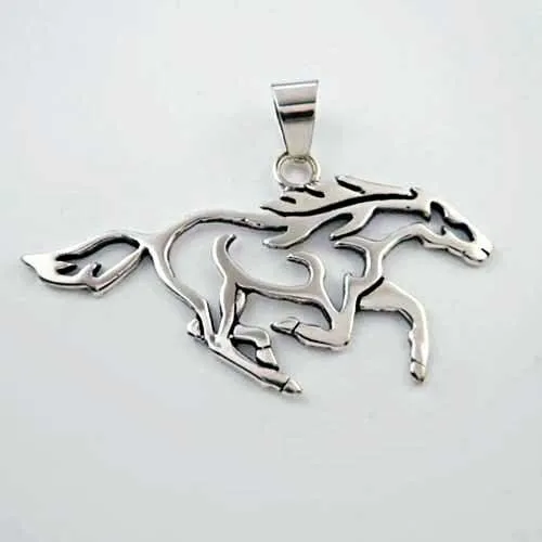 Mars Rising Horse Necklace