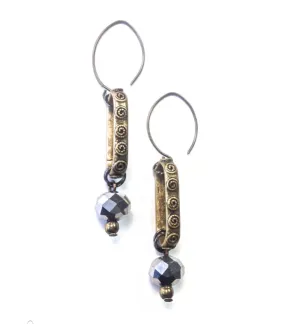 Oval Link Drop Earrings