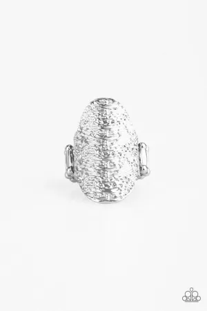 Paparazzi Ring ~ Record-Breaking Ripple - Silver