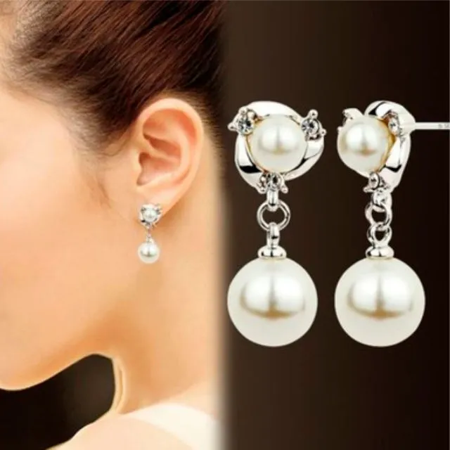 Pearl Stud Earrings