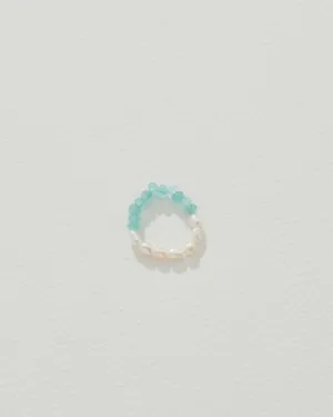 Perla Ring in Aquamarine