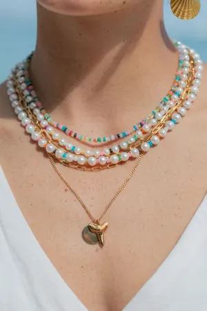 Rainbow Mixed Opal Necklace - Kalei