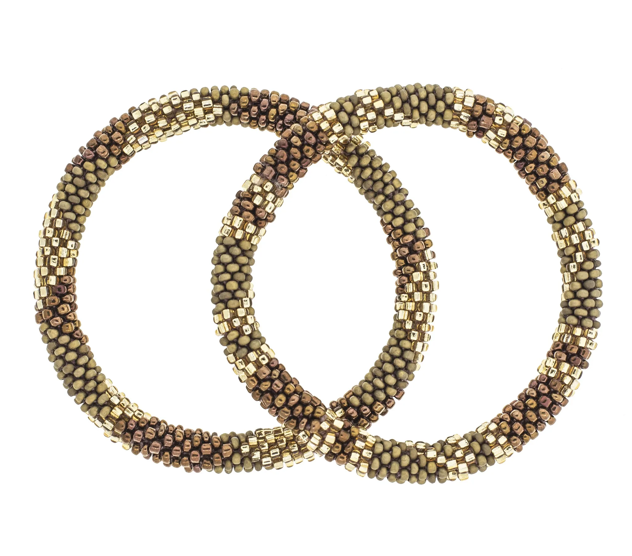 Roll-On® Friendship Bracelets <br> Brown Sugar