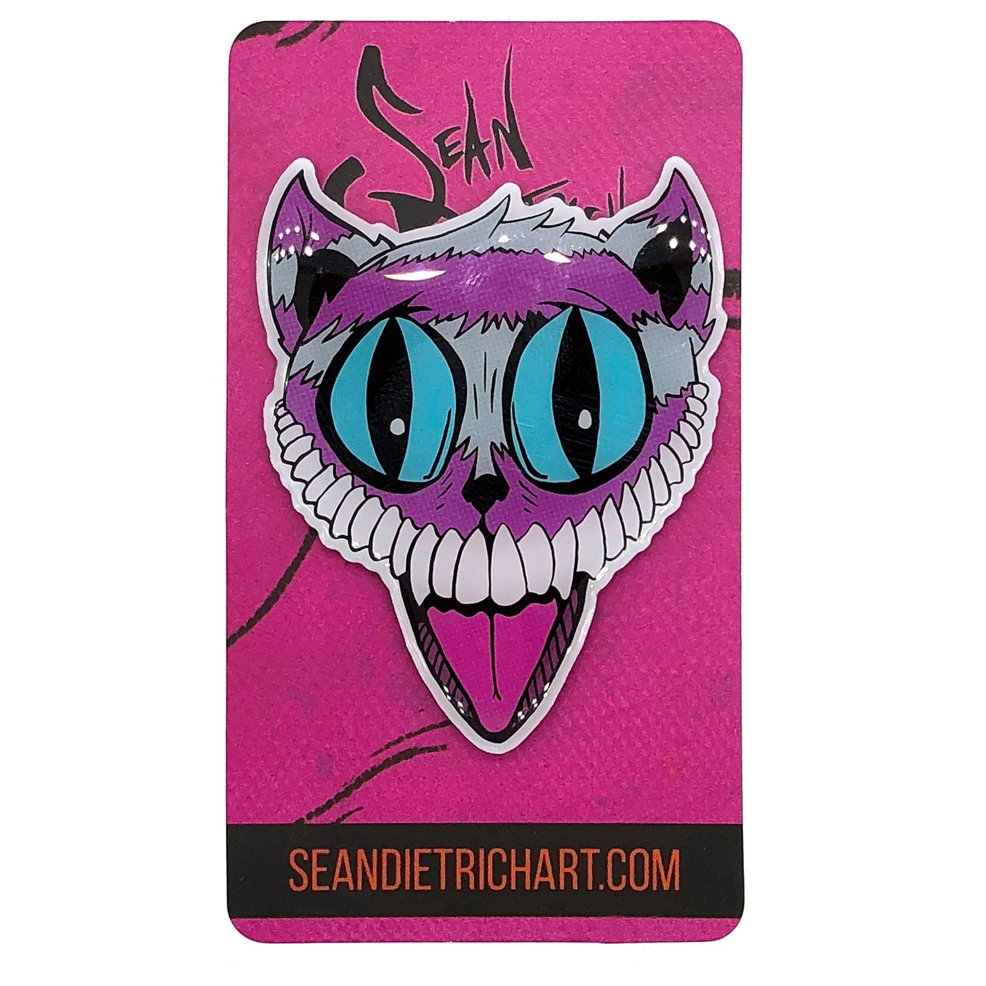 SD Cheshire Cat · Printed Pin