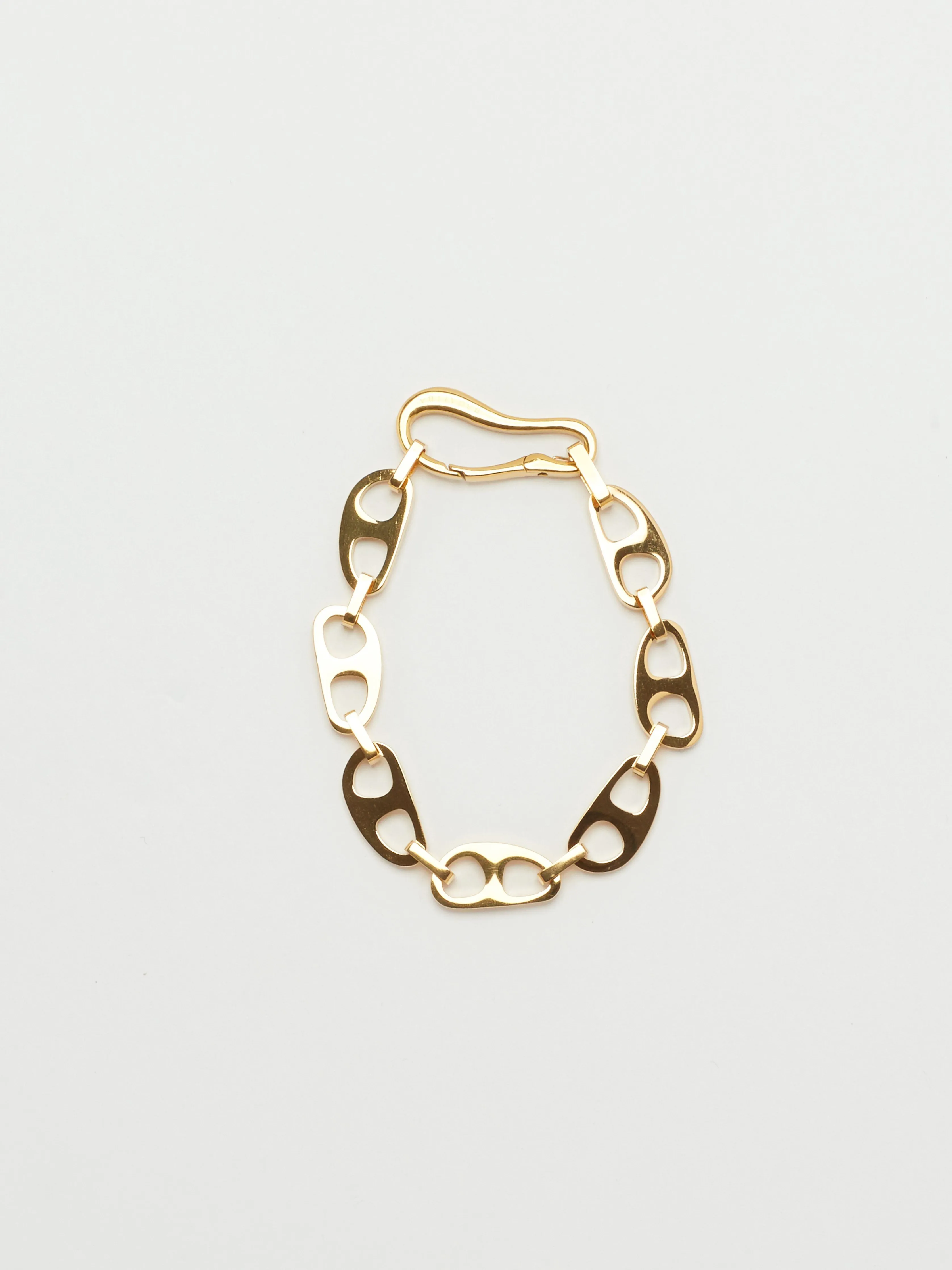 Small Gold Tab Bracelet