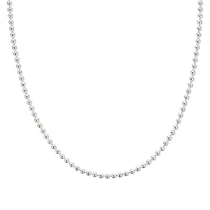 Sterling Silver Ball Chain Necklace