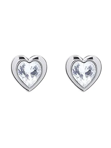 Ted Baker Han Swarovski Crystal Heart Stud Earrings