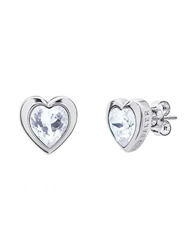 Ted Baker Han Swarovski Crystal Heart Stud Earrings