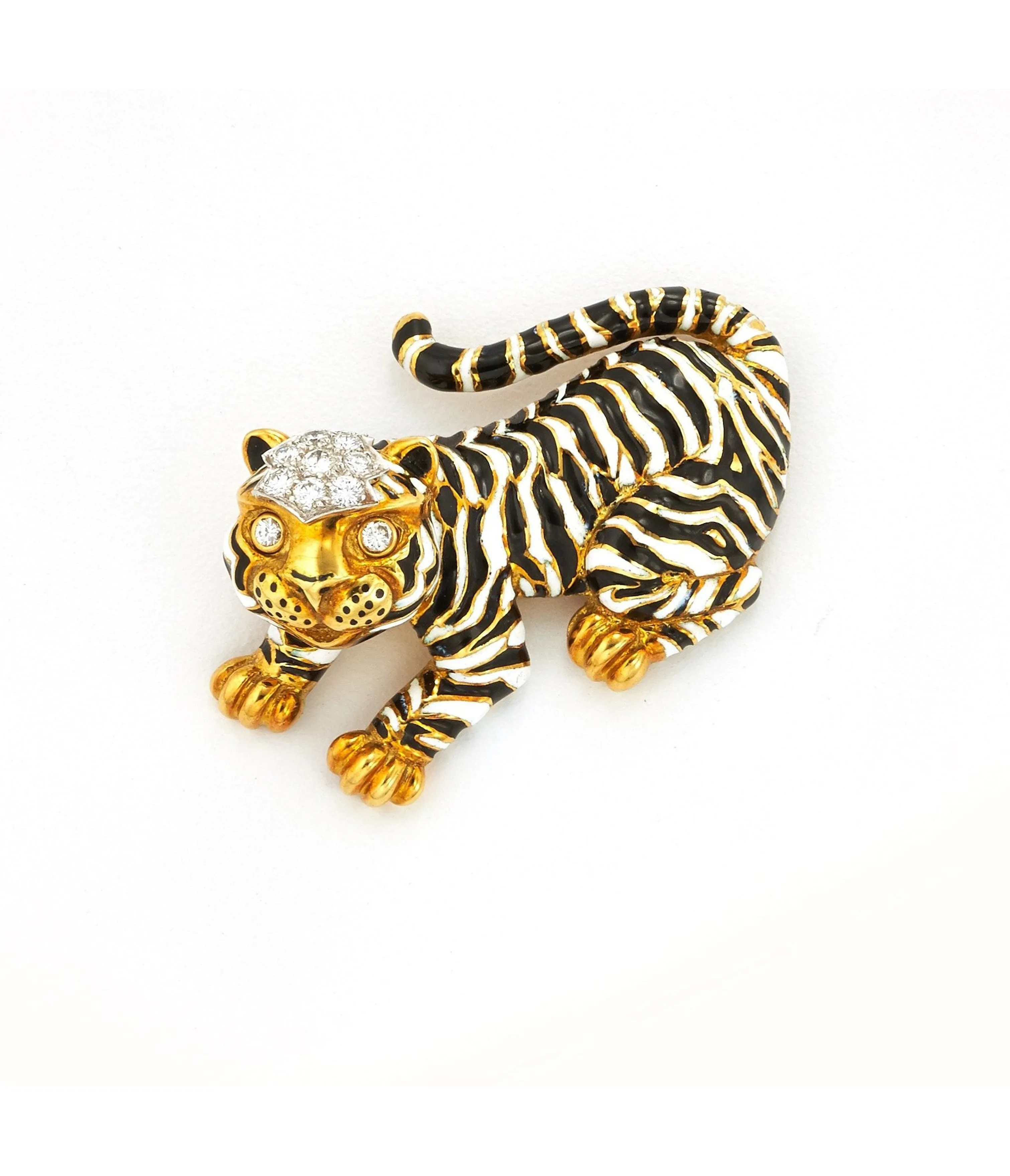 Tiger Brooch