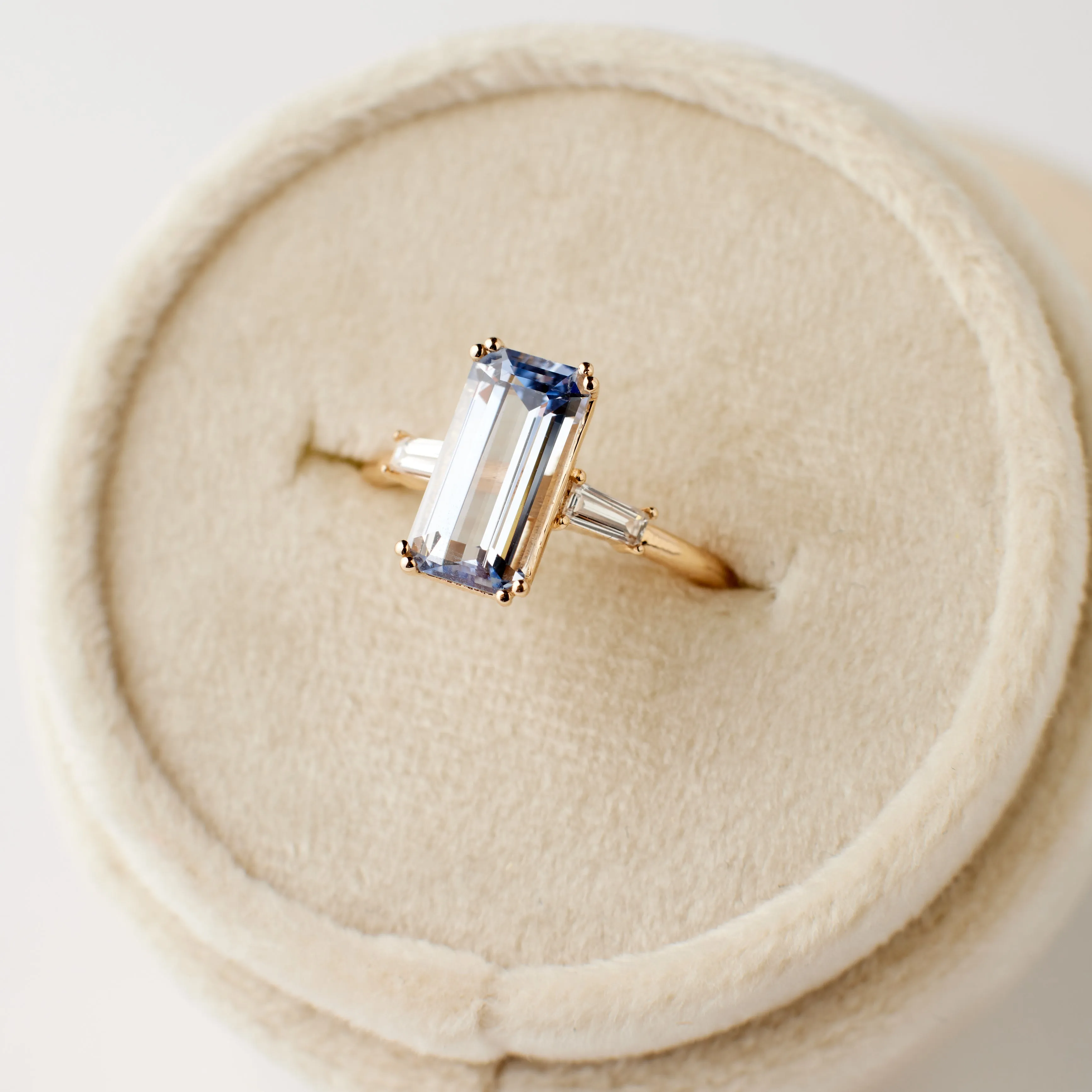 Vivienne Ring - 2.46ct. Light Blue Sapphire